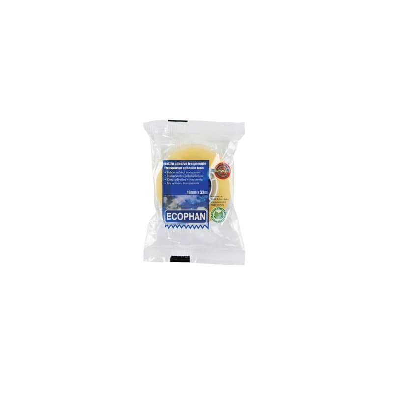 Nastro adesivo Eurocel ECOPHAN formato 19 mm x 33 m - conf. 8 pz - 001416203