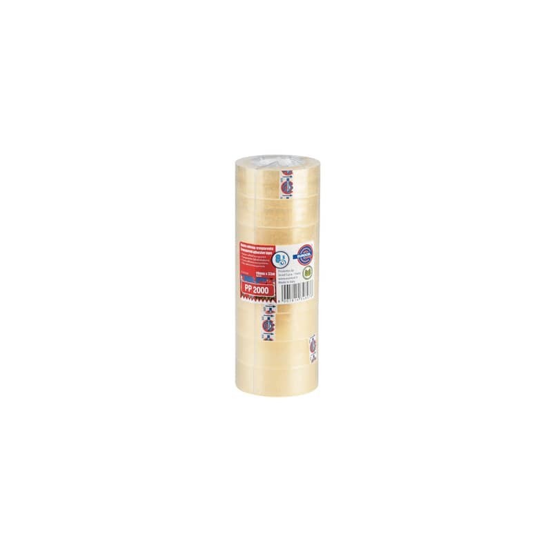 Nastro adesivo Eurocel PP2000 a torre formato 19x33 m - torre da 8 rotoli - 001092202