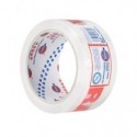 Nastro adesivo stampato per imballo Eurocel formato 50 mm x 66 m - scritta fragile - 1000000391 (Conf.2)