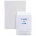 Portaetichette adesive Sei Rota IesTI in PVC trasparente 15x21 cm - A5 - conf. 5 pezzi - 321116 (Conf.10)