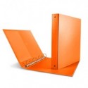 Raccoglitore Sei Rota Nettuno - 4 anelli a R 30 mm - A4 - dorso 3,5 cm - colore arancione - 36803144 (Conf.10)