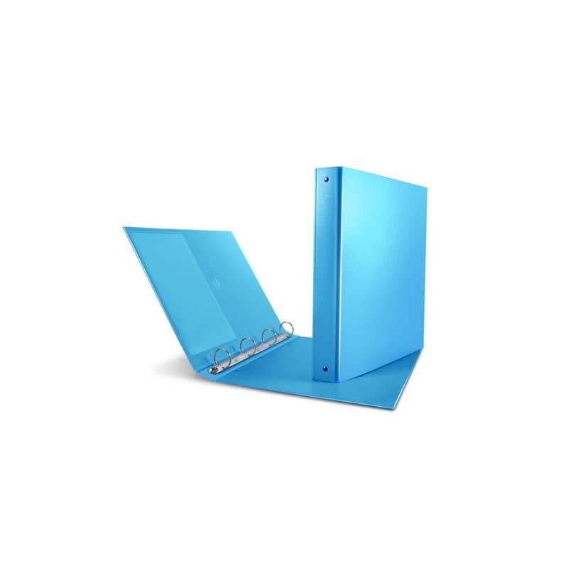 Raccoglitore Sei Rota Nettuno - 4 anelli a R 30 mm - A4 - dorso 3,5 cm - colore azzurro - 36803143 (Conf.10)