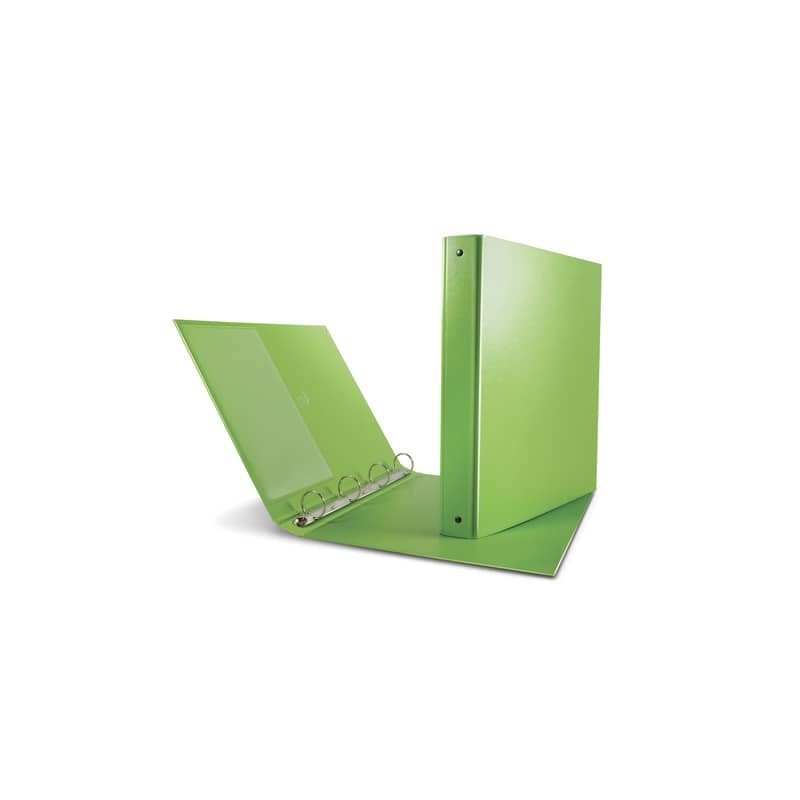 Raccoglitore Sei Rota Nettuno - 4 anelli a R 30 mm - A4 - dorso 3,5 cm - colore verde chiaro - 36803145 (Conf.10)