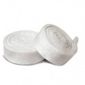 Cancellino tondo in feltro per lavagne IKona+ - Ø 8,5 cm - bianco - 241 (Conf.12)