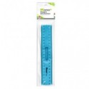 Doppio decimetro Ikona colore azzurro 20 cm - 571 - 2 (Conf.12)