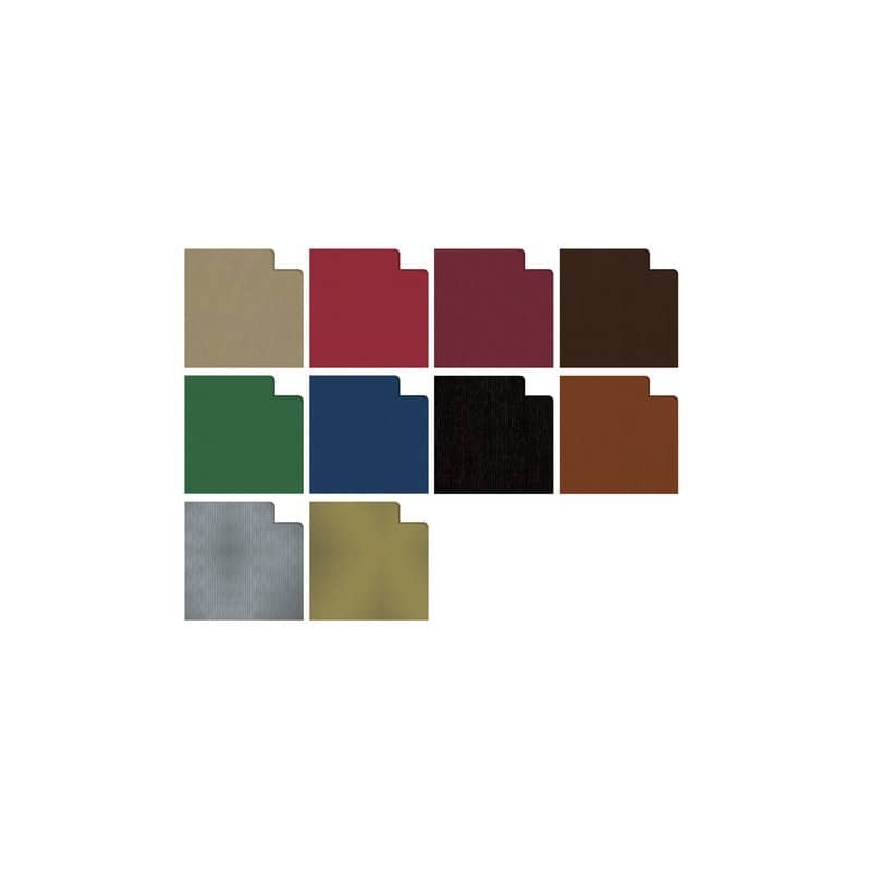 Box carta regalo Ecocolor kraft Rex-Sadoch - conf. 50 pezzi - colori dark - 733J1DAR