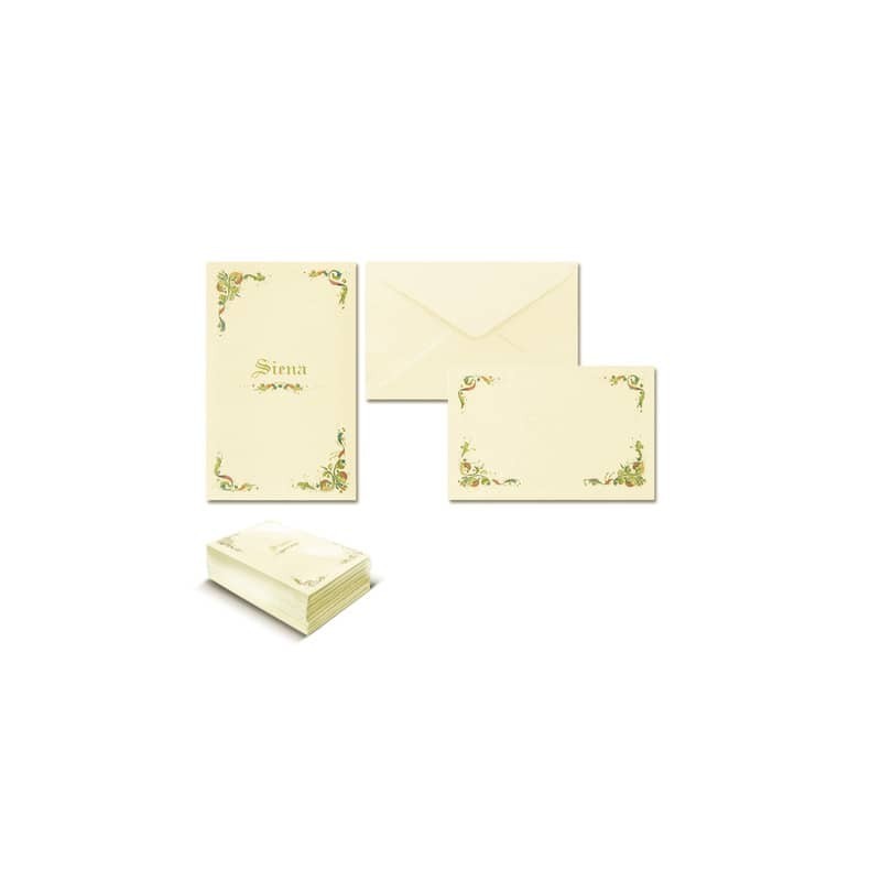 Cartoncino + busta Saul Sadoch 5 taschette modello Siena 8025