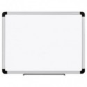 Lavagna magnetica bianca Lebez - cornice in alluminio - 60x90 cm - 2782