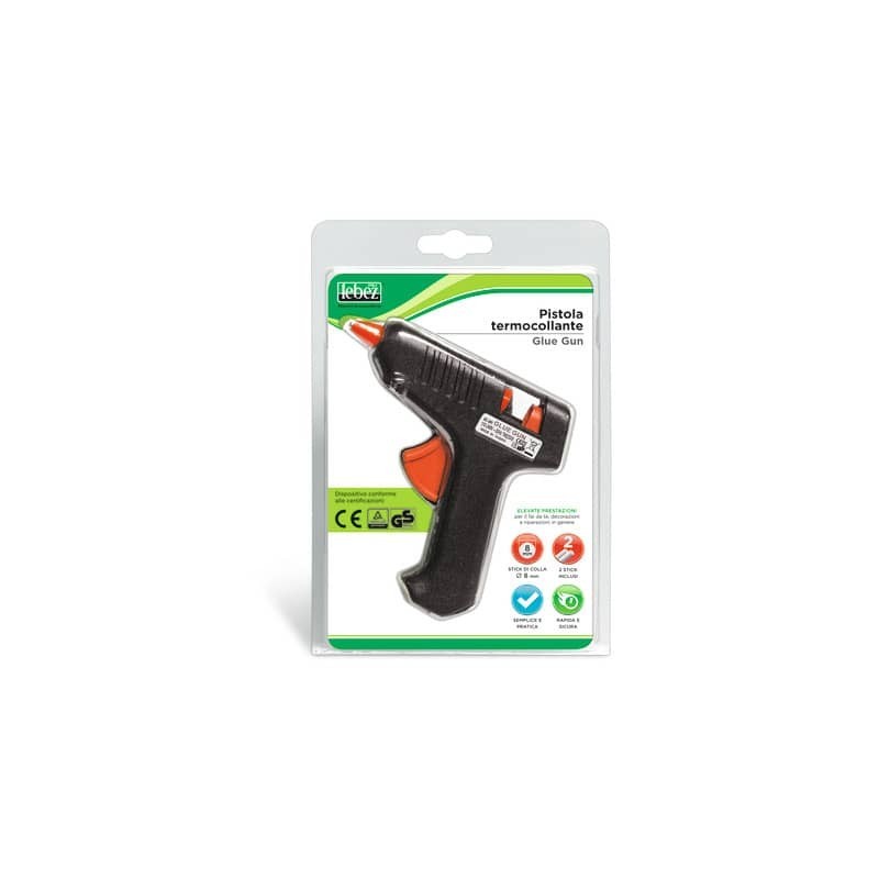 Pistola termocollante per colla a caldo Lebez - Ø 8 mm - 1078