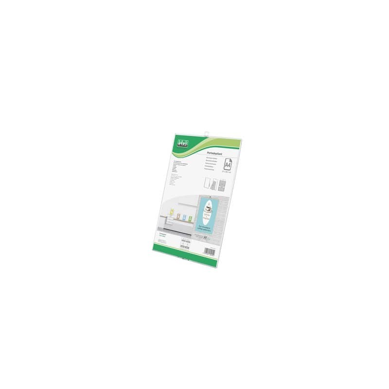 Portadepliant in PVC semirigido Lebez formato A4 - 5254