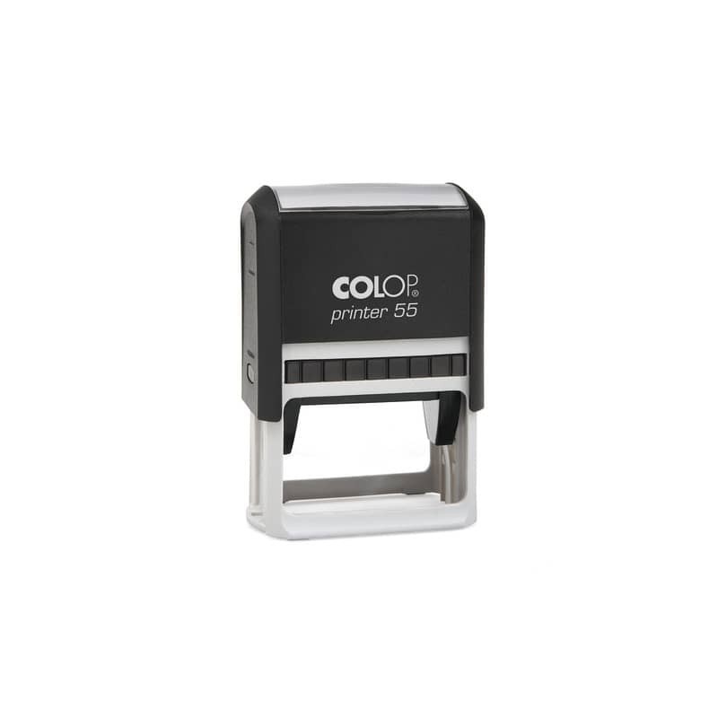 Timbro rettangolare Colop Printer 55 40x60 mm nero - PR55