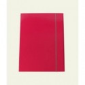 Cartella a tre lembi con elastico Cartotecnica del Garda 25x34 cm 0,8 mm colore fucsia - CG0032LBXXXAE16 (Conf.10)