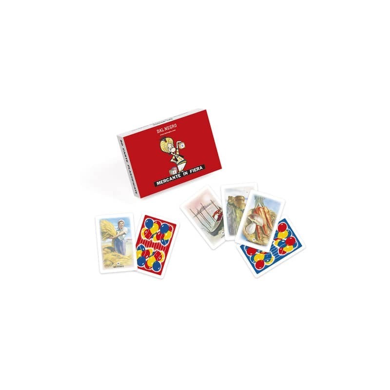 Carte da gioco Teodomiro Dal Negro Mercante in fiera 090004