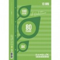 Blocco ricambio didattico Rambloc formato A4 40 ff - 100g rigatura 10 mm - 90524384