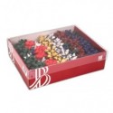 Coccarda di carta Bolis Ø 9 cm - Christmas - conf. 70 pz in colori assortiti - 59101972248