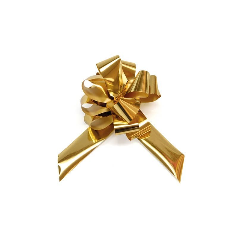 Fiocco nastro Bolis oro  - Ø 16 cm conf. 20 pz - 65014862002 -13