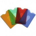 Portacarte Alplast Softcard in PVC colorato -1 scomparto colori assortiti - 901 (Conf.64)