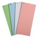 Divisori Exacompta formato 105x240 mm 180 g/m² colori assortiti - conf. 100 pezzi - 13495B