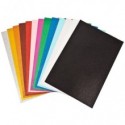 Foam in gomma Nikoffice EVA formato A4 colori assortiti adesivo - conf. 10 fogli - 23NIK131 (Conf.5)