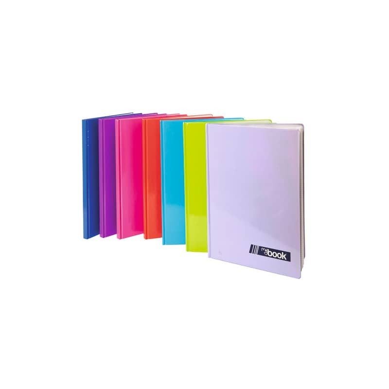 Maxi quaderno Nikoffice Mybook A4 - 80 g/m² - 100 ff - B - 30NIK101 (Conf.5)