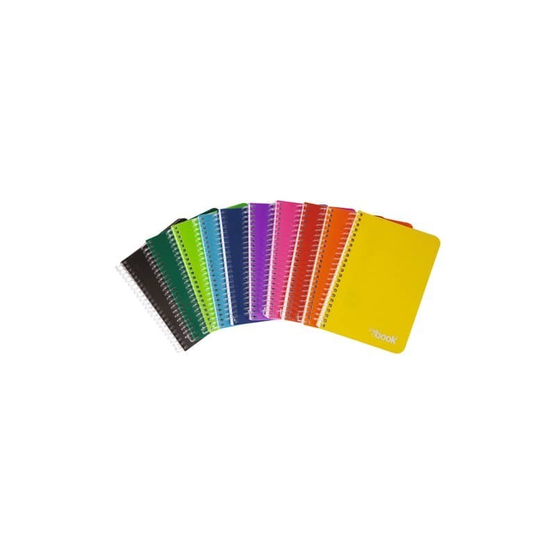 Quaderno spiralato Nikoffice A5 - 70 g/m² - 80 ff - 1R - con fori 30NIK089/A5 (Conf.10)