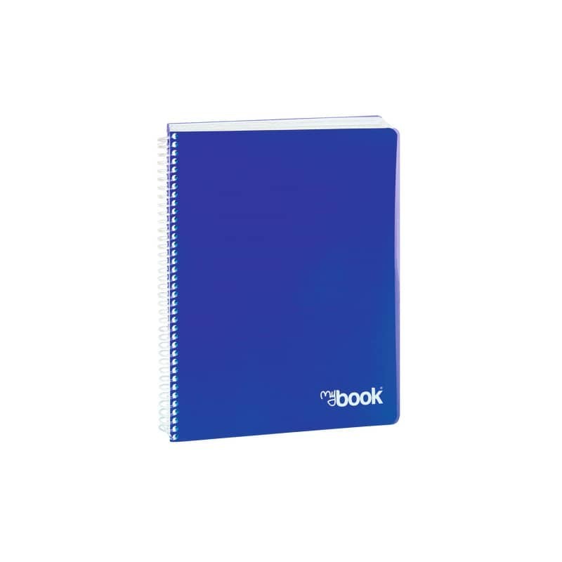 Maxi quaderno spiralato Nikoffice A4 - 70 g/m² - 144 ff - 5M - con fori 30NIK093 (Conf.5)