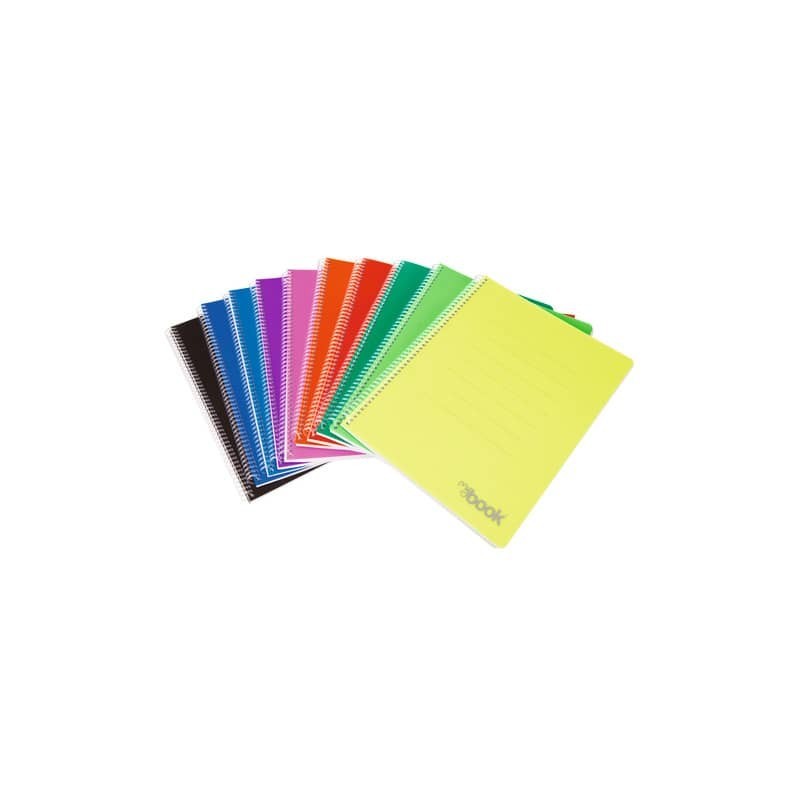 Maxi quaderno spiralato Nikoffice A4 - 70 g/m² - 80 ff - 5M - 30NIK040/2 (Conf.10)