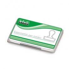 Cuscinetto per timbri Lebez 7x10 cm colore blu - 1480-BL (Conf.12)