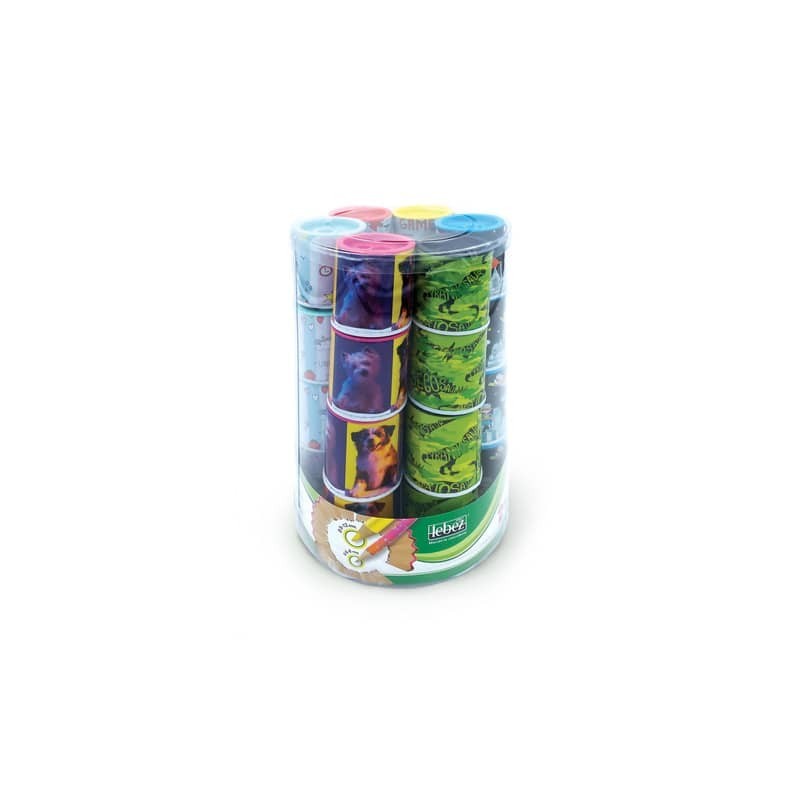 Temperatatite lattina Lebez con serbatoio 2 fori - conf. 24 pz - 334