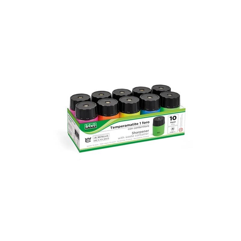 Temperatatite in plastica Lebez con serbatoio 1 foro - conf. 10 pz - 403