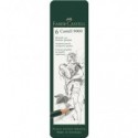 Astuccio in metallo 6 matite Faber-Castell 9000 - gradazioni assortite - 119063