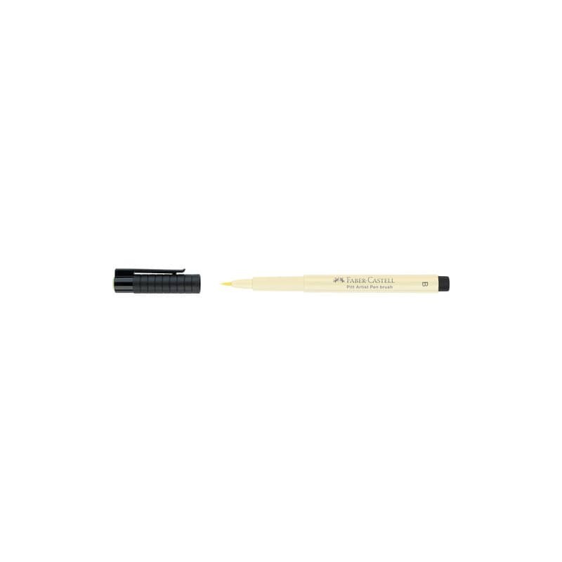 Pitt Artist Pen brush Faber-Castell colore avorio - conf. 10 pezzi - 167403