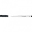 Pitt Artist Pen brush Faber-Castell colore bianco - conf. 10 pezzi - 167401