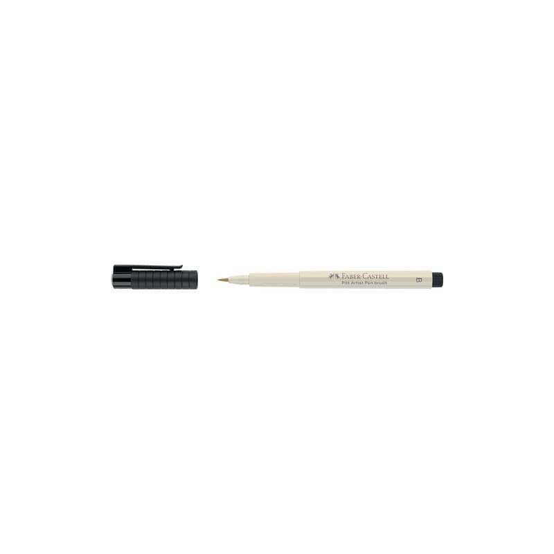 Pitt Artist Pen brush Faber-Castell colore grigio caldo I - conf. 10 pezzi - 167570