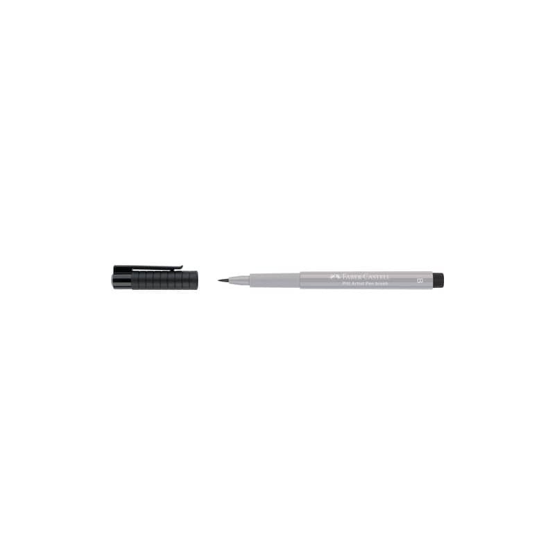 Pitt Artist Pen brush Faber-Castell colore grigio caldo III - conf. 10 pezzi - 167472