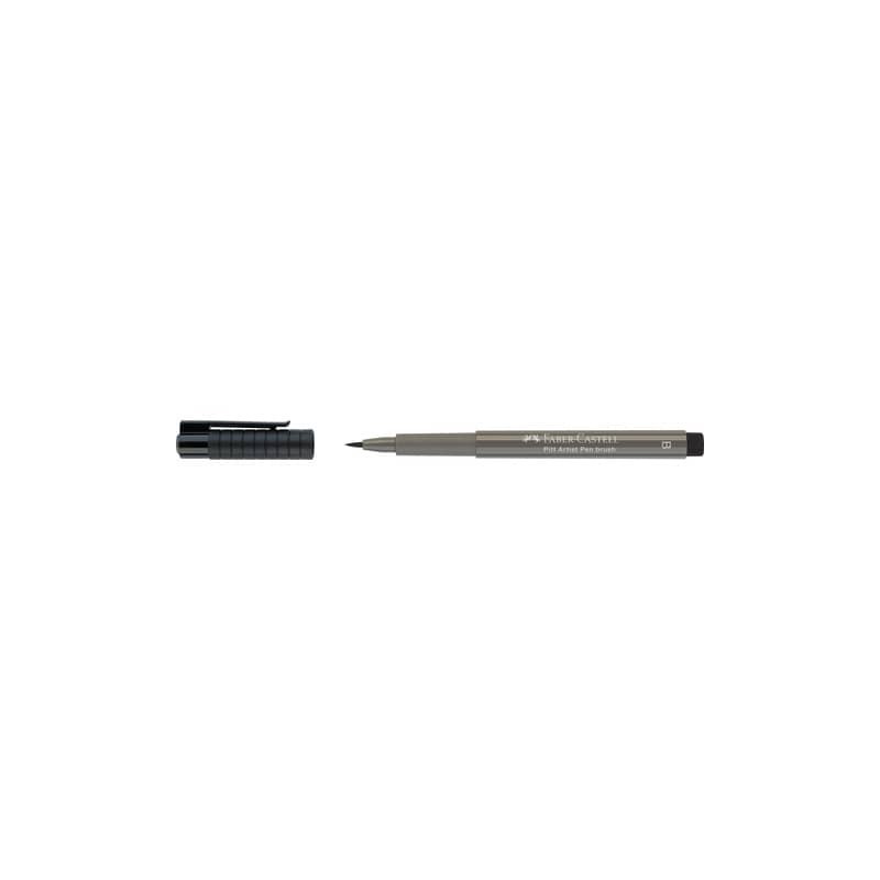 Pitt Artist Pen brush Faber-Castell colore grigio caldo IV - conf. 10 pezzi - 167473