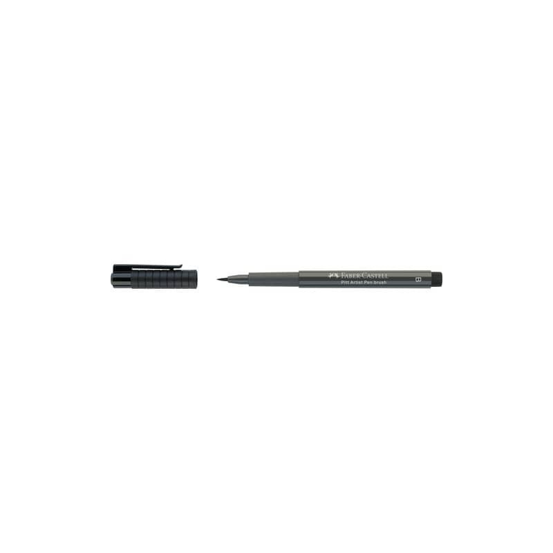 Pitt Artist Pen brush Faber-Castell colore grigio caldo V - conf. 10 pezzi - 167474