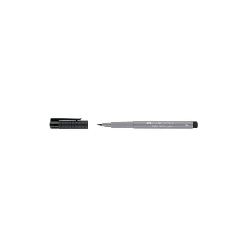 Pitt Artist Pen brush Faber-Castell colore grigio freddo III - conf. 10 pezzi - 167432