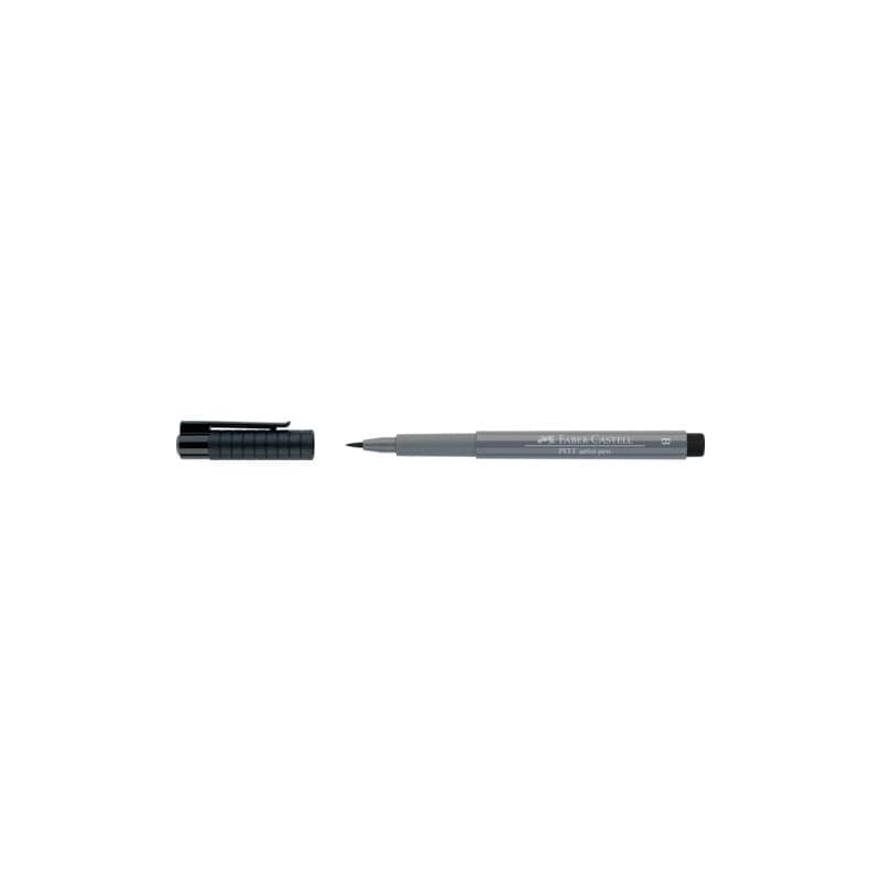 Pitt Artist Pen brush Faber-Castell colore grigio freddo IV - conf. 10 pezzi - 167433
