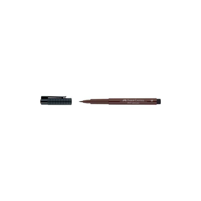 Pitt Artist Pen brush Faber-Castell colore seppia scuro - conf. 10 pezzi - 167475