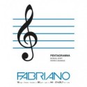 Quaderno musica Fabriano 16 fogli - 80 g formato A4 - 19100378 (Conf.10)