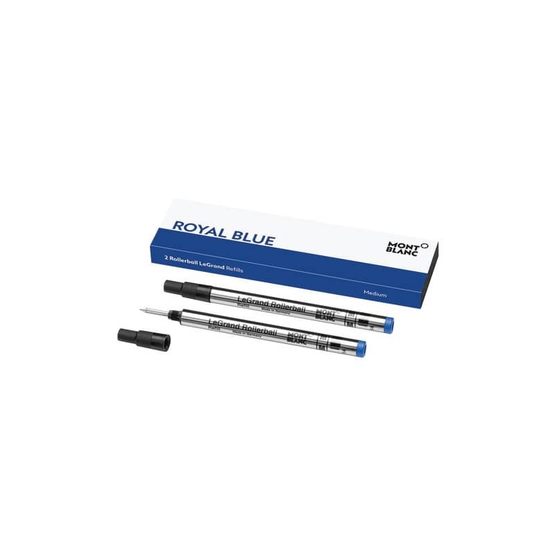 Refill per penna roller Montblanc modello LeGrand - blu - conf. 2 pezzi - MB128228