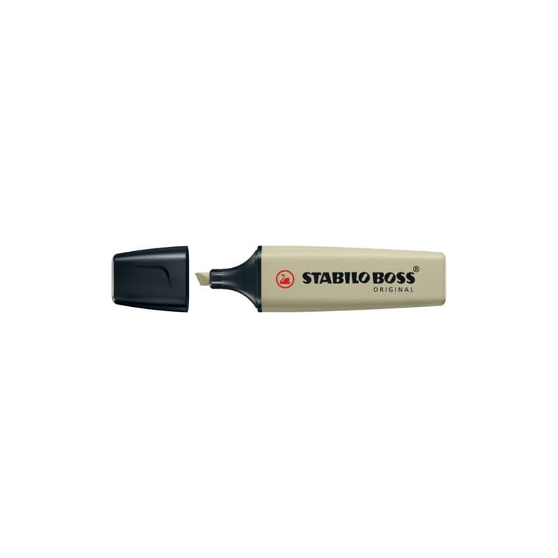 Evidenziatori Stabilo Boss Nature Colors colore verde oliva - conf. 10 pezzi - 70/137