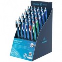 Espositore 30 penne a sfera a scatto ricaricabili Schneider Slider Rave tratto XB - 4 colori assortiti - P304022