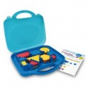 Forme logiche ARDA 5 forme/3 colori/2 grandezze/2 spessori in valigetta da 60 pezzi - 122