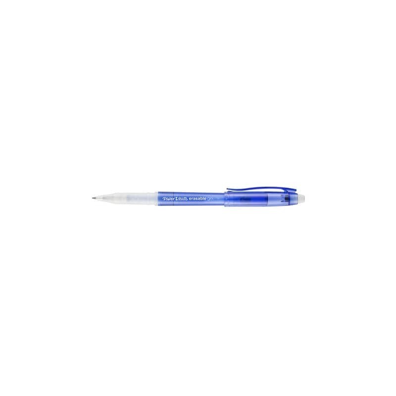 Penna gel Paper Mate Erasable M 0,7 mm blu 1989159 (Conf.12)