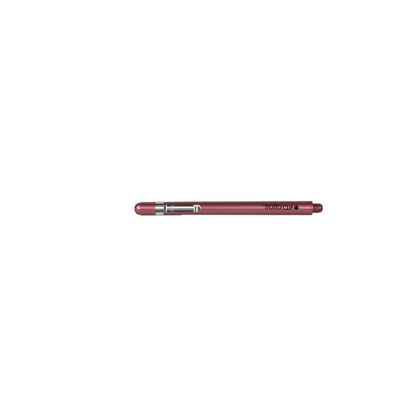 Penna a punta sintetica TRATTO Clip 0,8 mm rosso F803802 (Conf.12)