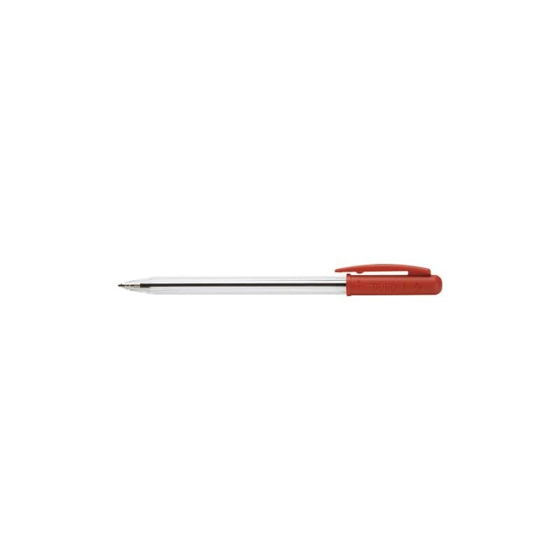 Penna a sfera TRATTO 1Uno 1 mm rosso  Conf. 50 pezzi - 820502