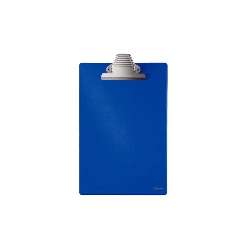 Portablocco con clip Esselte Grande Capacità cartoncino/polipropilene 22x36 cm blu - 27355
