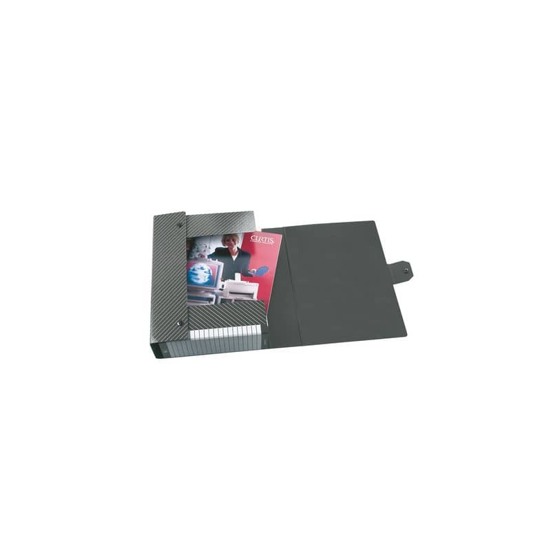 Cartelle portaprogetti Esselte C04 DELSO LINE 25x35cm grigio dorso 4 cm 390304040 (Conf.5)